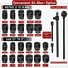 DURAFORCE 27Pcs 3/4-Inch Drive SAE & Metric Impact Socket Set for Trailers Trucks Tractors