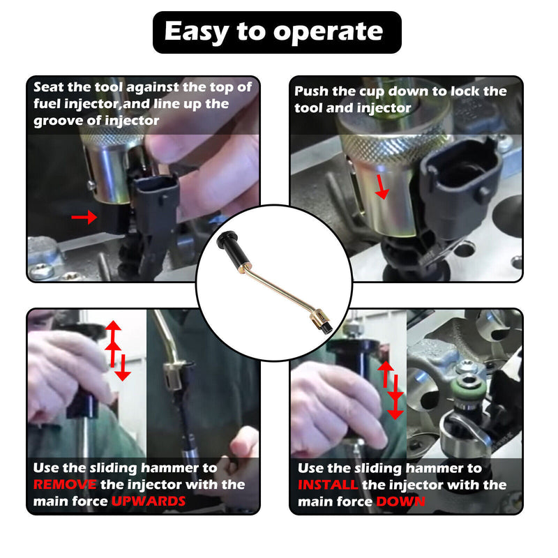 DURAFORCE Fuel Injector Removal Puller Tool 310197 For Jaguar Land Rover Range Rover XK XJ