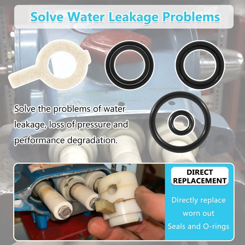DURAFORCE 30623 Seal Kit for Cat Pump Models 30 31 34 35 310 310S 310W 340 340S 340W 350