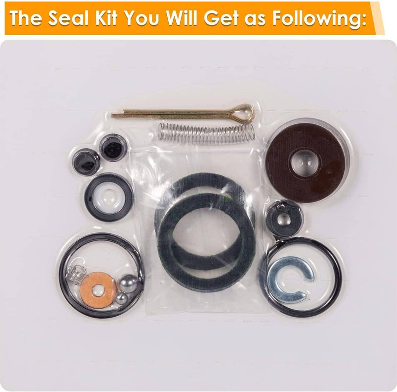 DURAFORCE Seal Replacement Repair Rebuild Kit for Ton WS Floor Jack Hein Werner 1-1/2