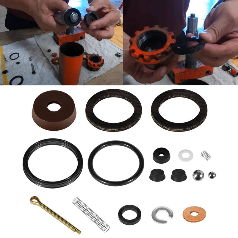 DURAFORCE Seal Replacement Repair Rebuild Kit for Ton WS Floor Jack Hein Werner 1-1/2