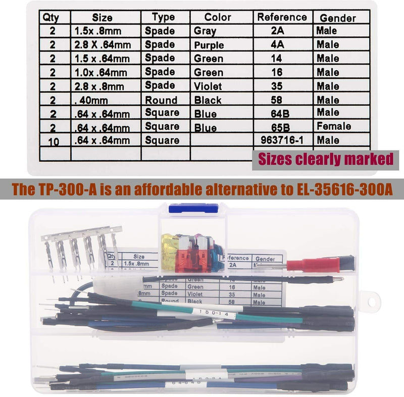 DURAFORCE TP-300-A Terminal Test Probes Kit for GM - Alt. EL-35616-300-A, 35616, J-35616