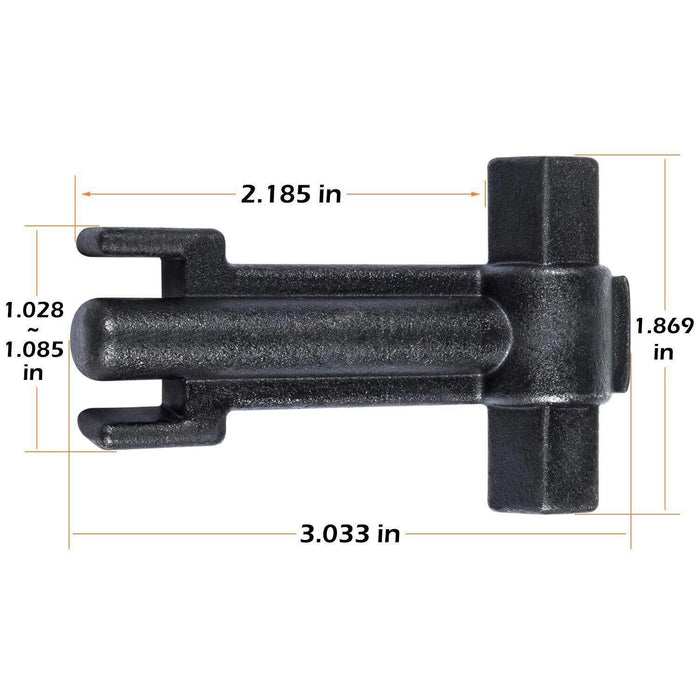 DURAFORCE 6778 Injector Puller for 6.6L Engine GM Duramax 2001-2004 Kent Moore J-44639