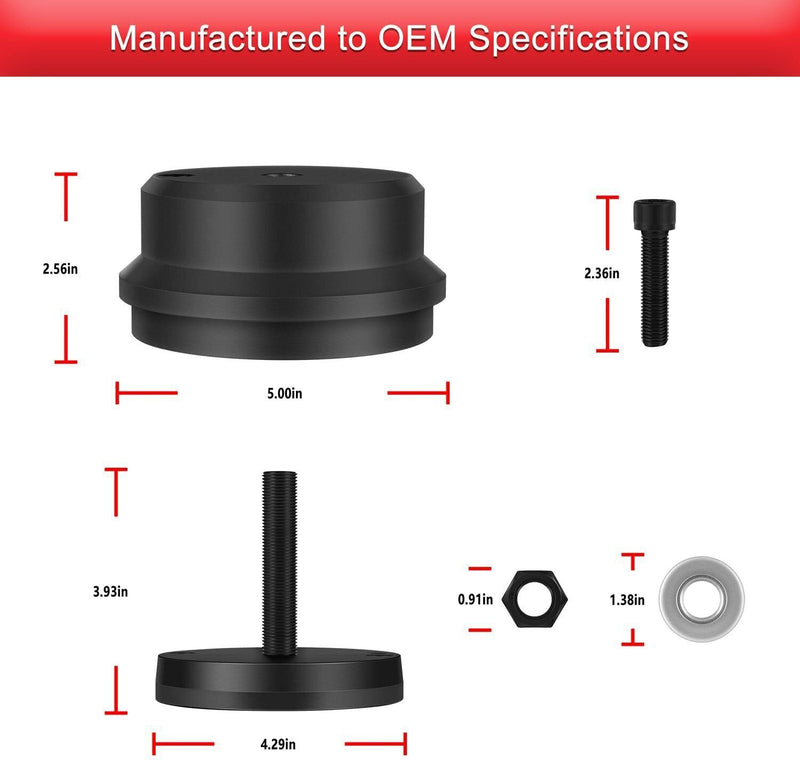 DURAFORCE 303-1514 Rear Crankshaft Seal Installer Alt ST-138 for Ford 6.7L Powerstroke