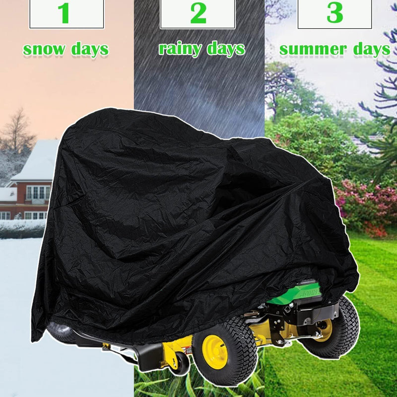 DURAFORCE LP93647 Riding Lawn Mower Cover For John Deere X300-X700 Series Tractors