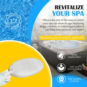 DURAFORCE For 2008-current Jacuzzi J-200 Series Hot Tub 2472-828 J-200 Snap In Spa Pillow