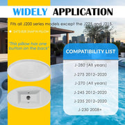DURAFORCE For 2008-current Jacuzzi J-200 Series Hot Tub 2472-828 J-200 Snap In Spa Pillow