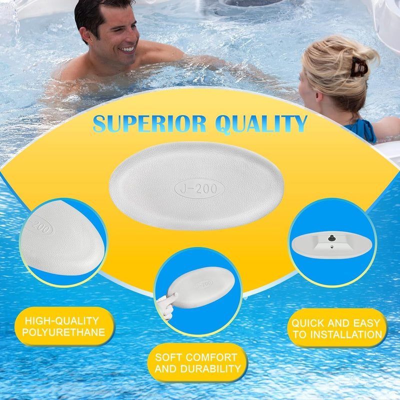 DURAFORCE For 2008-current Jacuzzi J-200 Series Hot Tub 2472-828 J-200 Snap In Spa Pillow