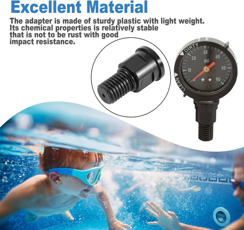 DURAFORCE R0557100 Pressure Gauge Adapter For Jandy Zodiac CJ CS Series Filter CJ250 CS250
