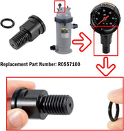 DURAFORCE R0557100 Pressure Gauge Adapter For Jandy Zodiac CJ CS Series Filter CJ250 CS250