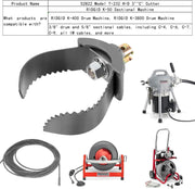 DURAFORCE For Sewer Auger Drain Cleaner 3" Ridgid Style 52822 T-232 H-D "C" Double Cutter