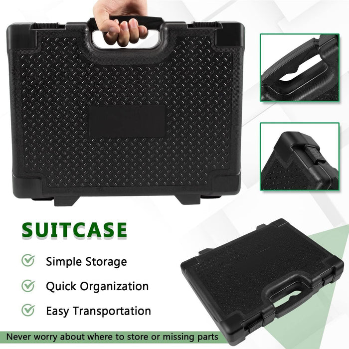 DURAFORCE 10803 Heavy-Duty Yoke Puller Semi Truck Yoke Remover Tool Kit For Meritor Volvo