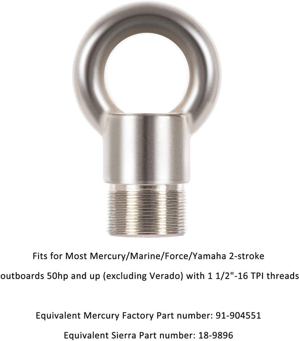 DURAFORCE Outboards Lifting Ring Tool 91-904551 Lifting Eye MT0022 for Mercury Marine OMC