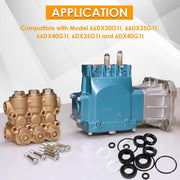 DURAFORCE 34262 Seal Kit for CAT Pumps 66DX 6DX Pressure Washer Pump 66DX30G1I 6DX40G1I