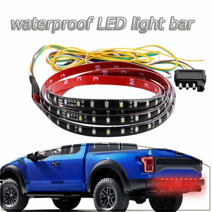 DURAFORCE 60" LED Tailgate Strip Light Bar Reverse Brake Turn Signal Light for Car Truck