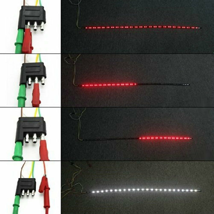 DURAFORCE 60" LED Tailgate Strip Light Bar Reverse Brake Turn Signal Light for Car Truck