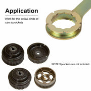 DURAFORCE STD Intake Exhaust Cam Sprocket Tool for Subaru WRX STi Forester Baja (Steel)