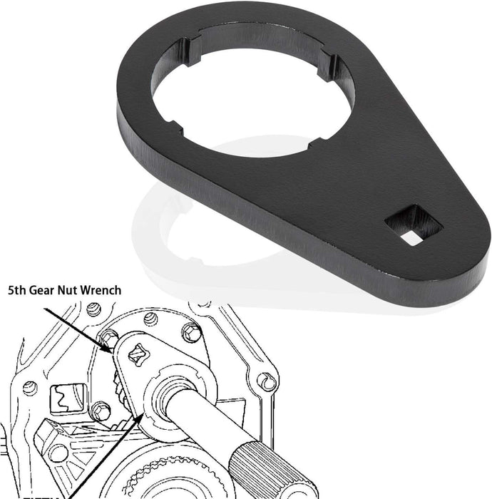 DURAFORCE 1/2" Drive Mainshaft 5th Gear Nut Wrench 6743 for GM 4x4 1994-2004 Dodge NV4500