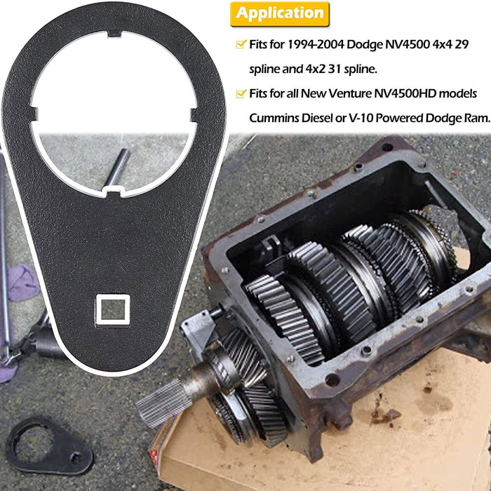 DURAFORCE 1/2" Drive Mainshaft 5th Gear Nut Wrench 6743 for GM 4x4 1994-2004 Dodge NV4500