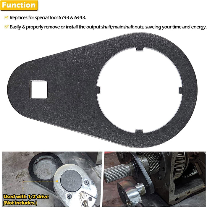 DURAFORCE 1/2" Drive Mainshaft 5th Gear Nut Wrench 6743 for GM 4x4 1994-2004 Dodge NV4500