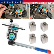 DURAFORCE Professional Brake Line Flaring Tool 45 Degree Set-Single, Bubble, Double Flares