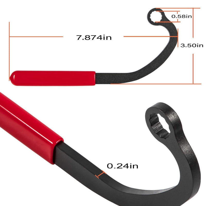 DURAFORCE For Dodge Cummins Engine Barring Tool Injection Pump Gear Puller Lock Nut Wrench