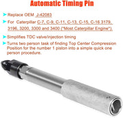 DURAFORCE J-42083 Automatic Engine Timing Pin For CAT 3200, 3300, C-7, C-9, C-13,C-15,C-16