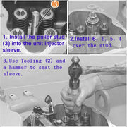 DURAFORCE J-42083 Automatic Engine Timing Pin For CAT 3200, 3300, C-7, C-9, C-13,C-15,C-16