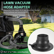 DURAFORCE 43791 Hose Adapter Lawn Vacuum Parts Hose Adapter for Agri-Fab Vacuums Cleaners