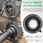 DURAFORCE 43791 Hose Adapter Lawn Vacuum Parts Hose Adapter for Agri-Fab Vacuums Cleaners