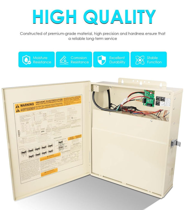 DURAFORCE 521214 Pool/Spa Power Center for IntelliChlor IC20/40/60 | 115V/230V Transformer