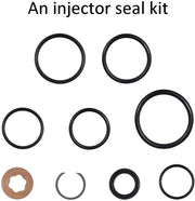 DURAFORCE Oil Rail Ball Tube Socket Tool +O-Ring+Injector Seal Kit for 6.0L Ford 2003-2007