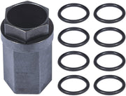 DURAFORCE Oil Rail Ball Tube Socket Tool +O-Ring+Injector Seal Kit for 6.0L Ford 2003-2007