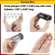 DURAFORCE Pump Piston Plunger Kit for Harbor Freight-Costco-Arcan-Matco 3 & 3 1/4 Ton Jack