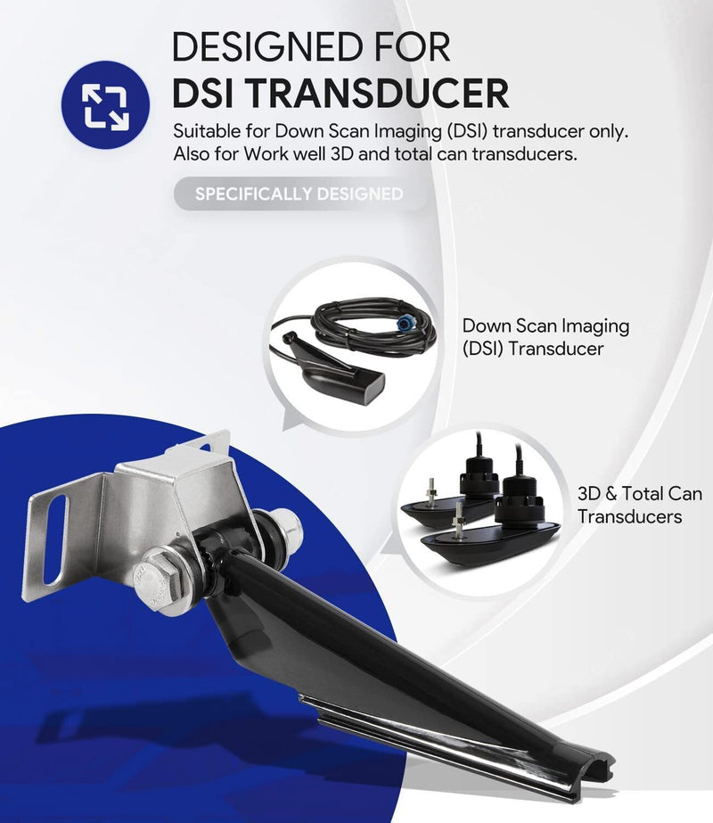 DURAFORCE 000-10262-001 Replacement Mount for DSI Skimmer for DSI Units, Transducer Mount