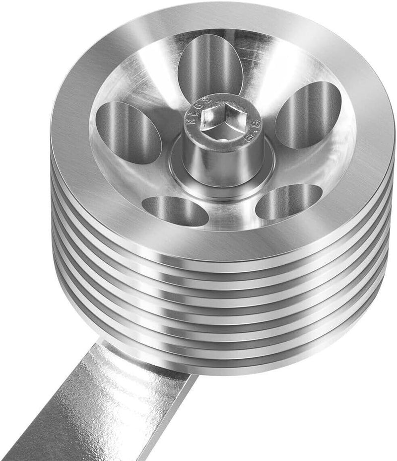 DURAFORCE 8511 Billet Aluminum Roller Gas Pedal for 1949-1977 Stock Volkswagen VW Bug Ghia