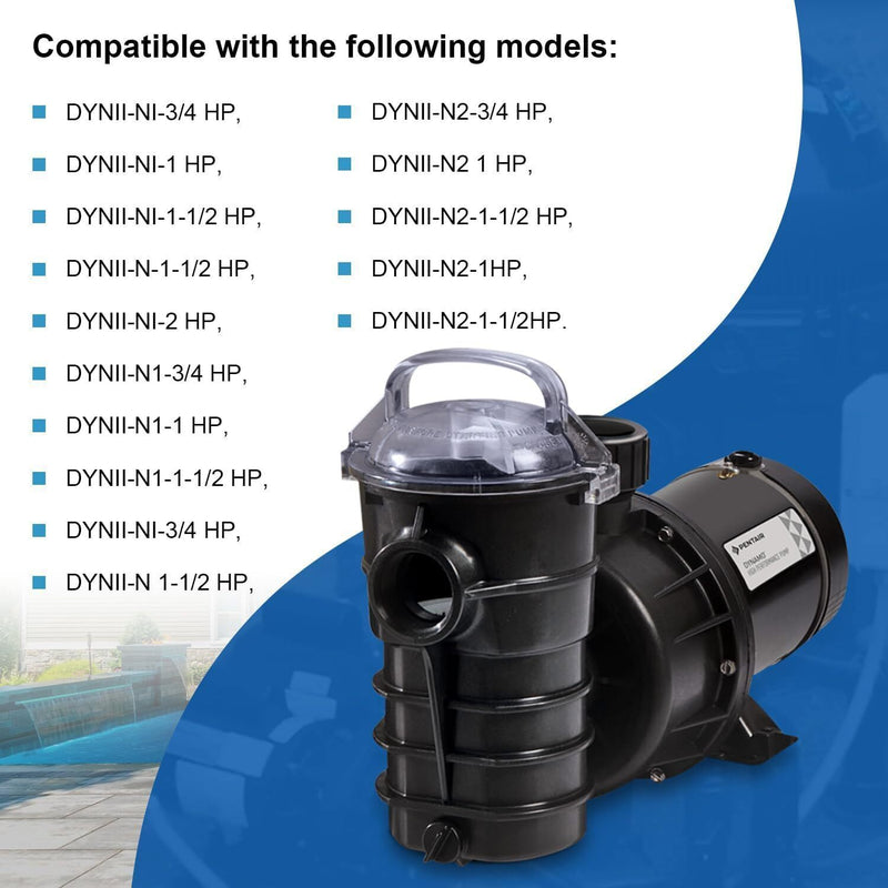 DURAFORCE for Pentair Sta-Rite Dynamo Aboveground Pumps Universal Lid ,Replace Part 354531