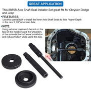 DURAFORCE For Dodge Ram Truck 1500 2500 3500 Inner Axle Shaft Seal Installer Tool Set 8885