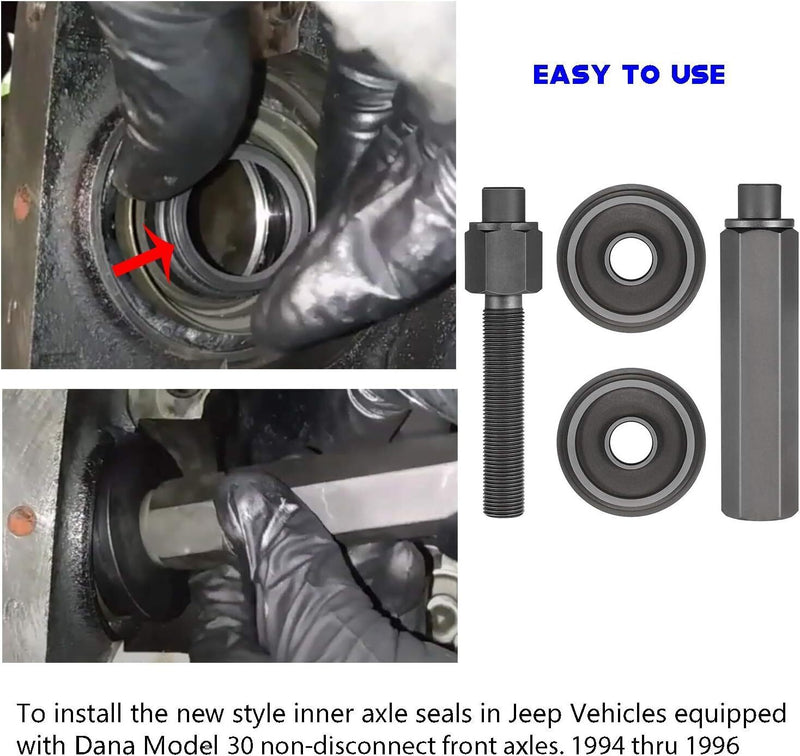 DURAFORCE For Dodge Ram Truck 1500 2500 3500 Inner Axle Shaft Seal Installer Tool Set 8885