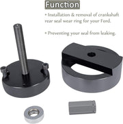 DURAFORCE 303-770 Crankshaft Rear Seal and Wear Ring Installer for Ford 4.5L, 6.0L & 6.4L