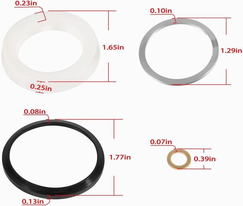 DURAFORCE Ram Cylinder Seal Kit for 10 Ton Cylinder Power Team SPX YS-106 4104 4105 420576