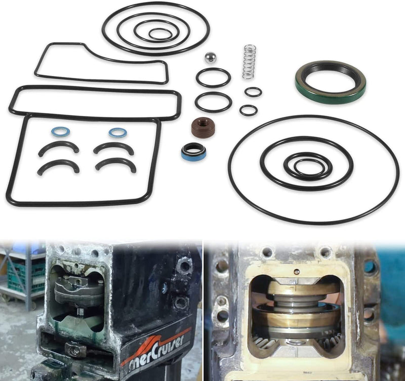DURAFORCE Upper Seal Kit for Mercruiser Bravo 1 2 & 3, X, XR, XZ Sterndrive #26-16709A2