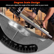 DURAFORCE 14" Bandsaw Trunnions with Degree Scale for Most 14-Inch Wood Band Saws 2Pcs