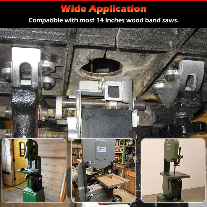 DURAFORCE 14" Bandsaw Trunnions with Degree Scale for Most 14-Inch Wood Band Saws 2Pcs