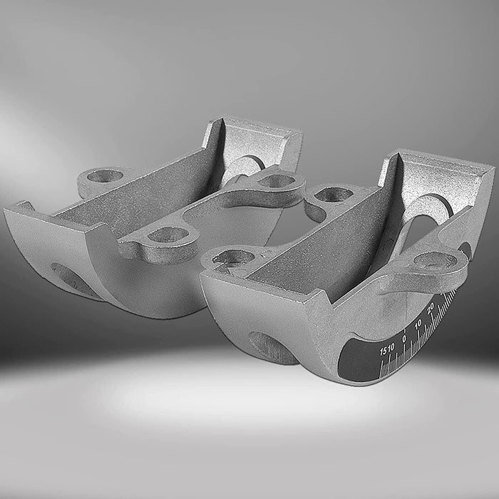 DURAFORCE 14" Bandsaw Trunnions with Degree Scale for Most 14-Inch Wood Band Saws 2Pcs