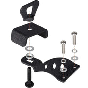 DURAFORCE Hi Lift Jack Mount Hood Hinge Door Hinge Bracket for Jeep Wrangler JK JL 07-21