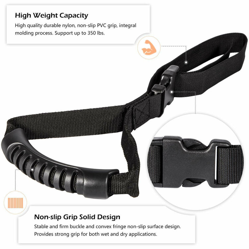 DURAFORCE 2X Auto Cane Car Grab Handle Adjustable Standing Aid Vehicle Assist Grip Handle