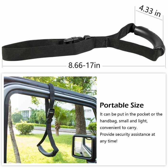 DURAFORCE 2X Auto Cane Car Grab Handle Adjustable Standing Aid Vehicle Assist Grip Handle