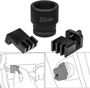 DURAFORCE 22100 Flywheel Locking Holder Tool & 36mm 3/4" Socket for 6.6L Duramax