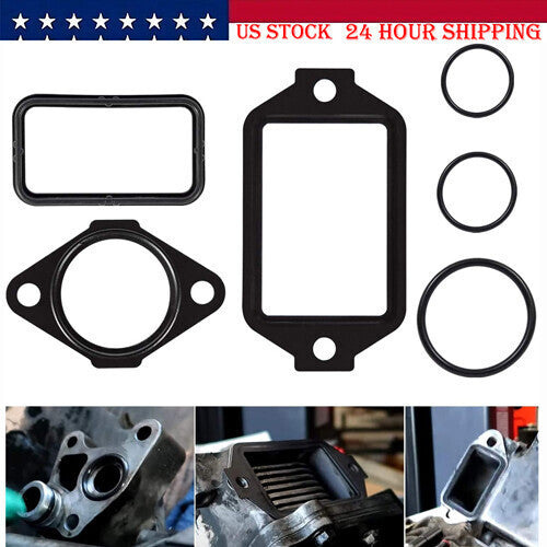 DURAFORCE 10263 Oil Cooler Seal Install Kit for GM 6.6L Duramax 2001-2010 LB7 LLY LBZ LMM